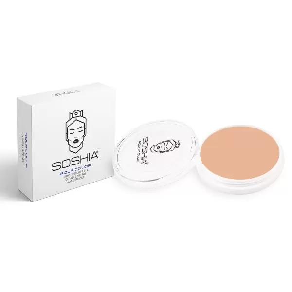 پنکیک سنگی و استخری سوشیا آکوا T230 جعبه و ظرف بازشدهی پنکیک فشرده ضدآب آکوا سوشیا T230 کنار هم